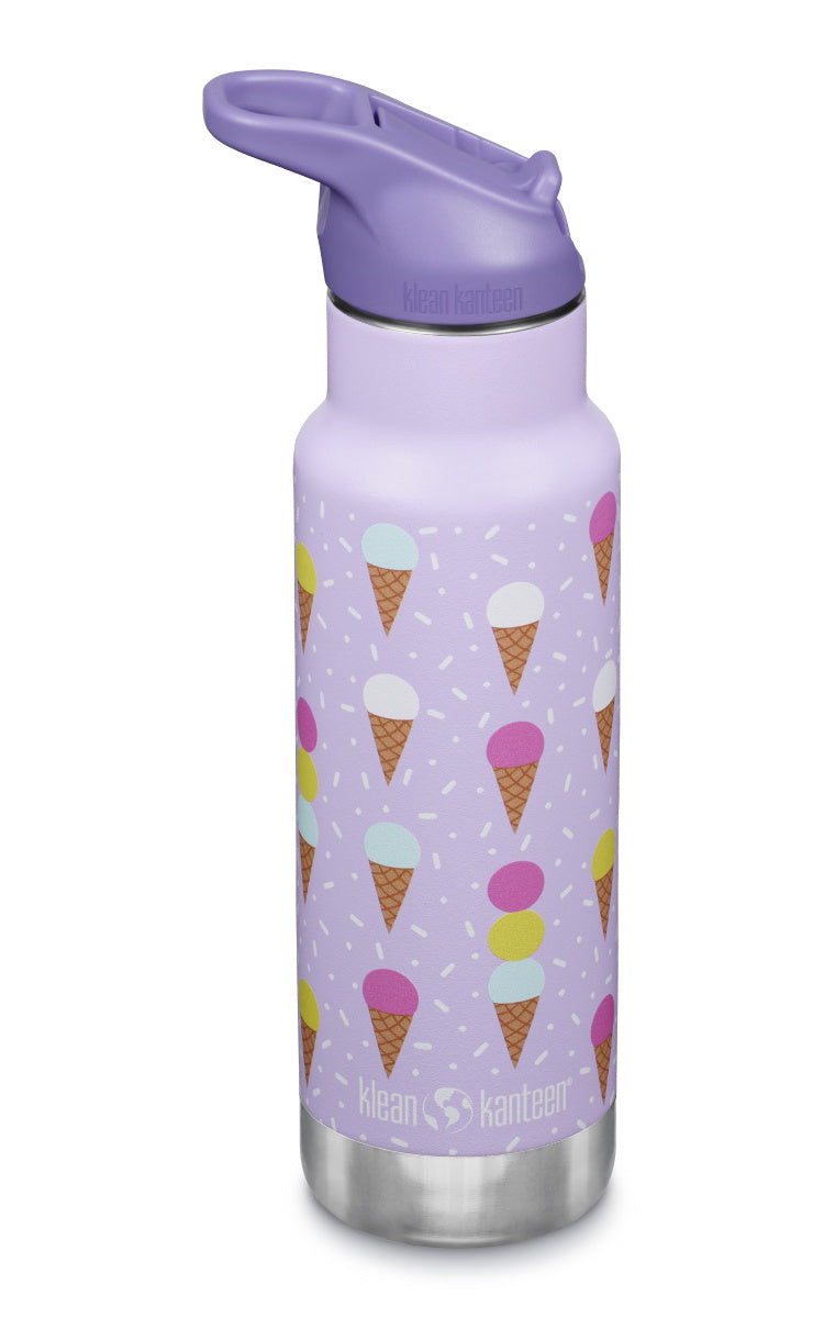 Borraccia termica per bambini in acciaio inox 355 ml - NUOVO Tappo Flip Sport