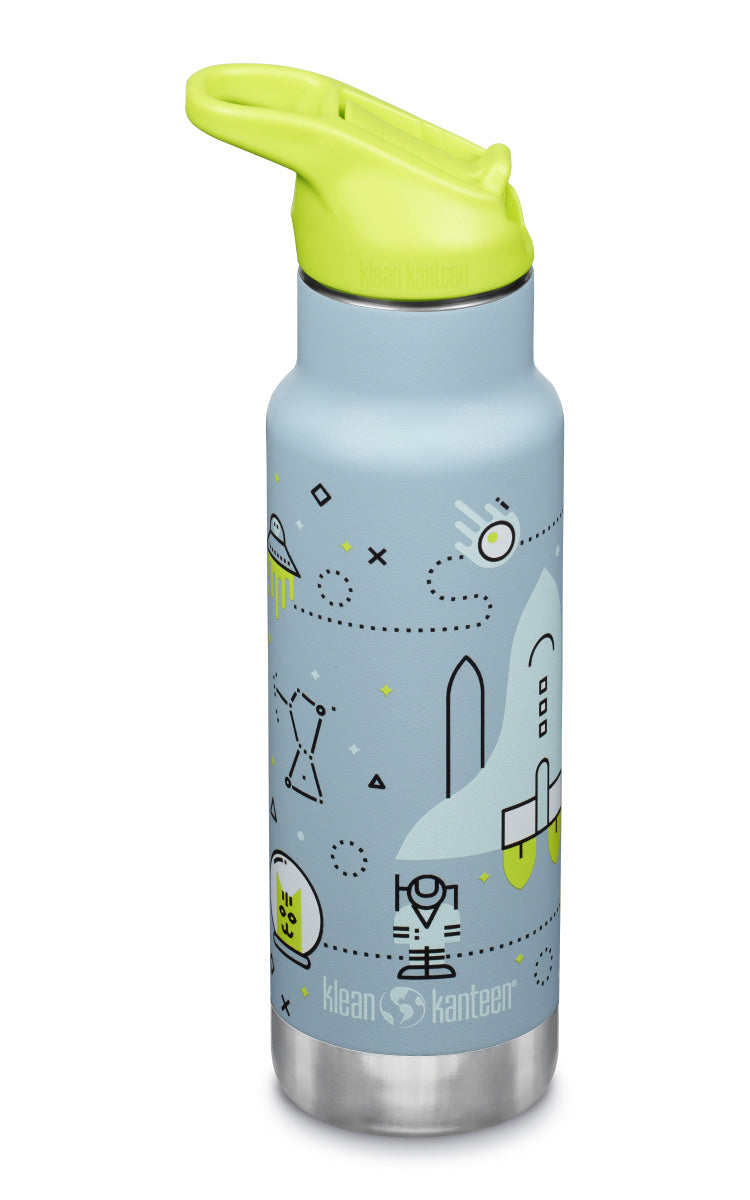 Borraccia termica per bambini in acciaio inox 355 ml - NUOVO Tappo Flip Sport