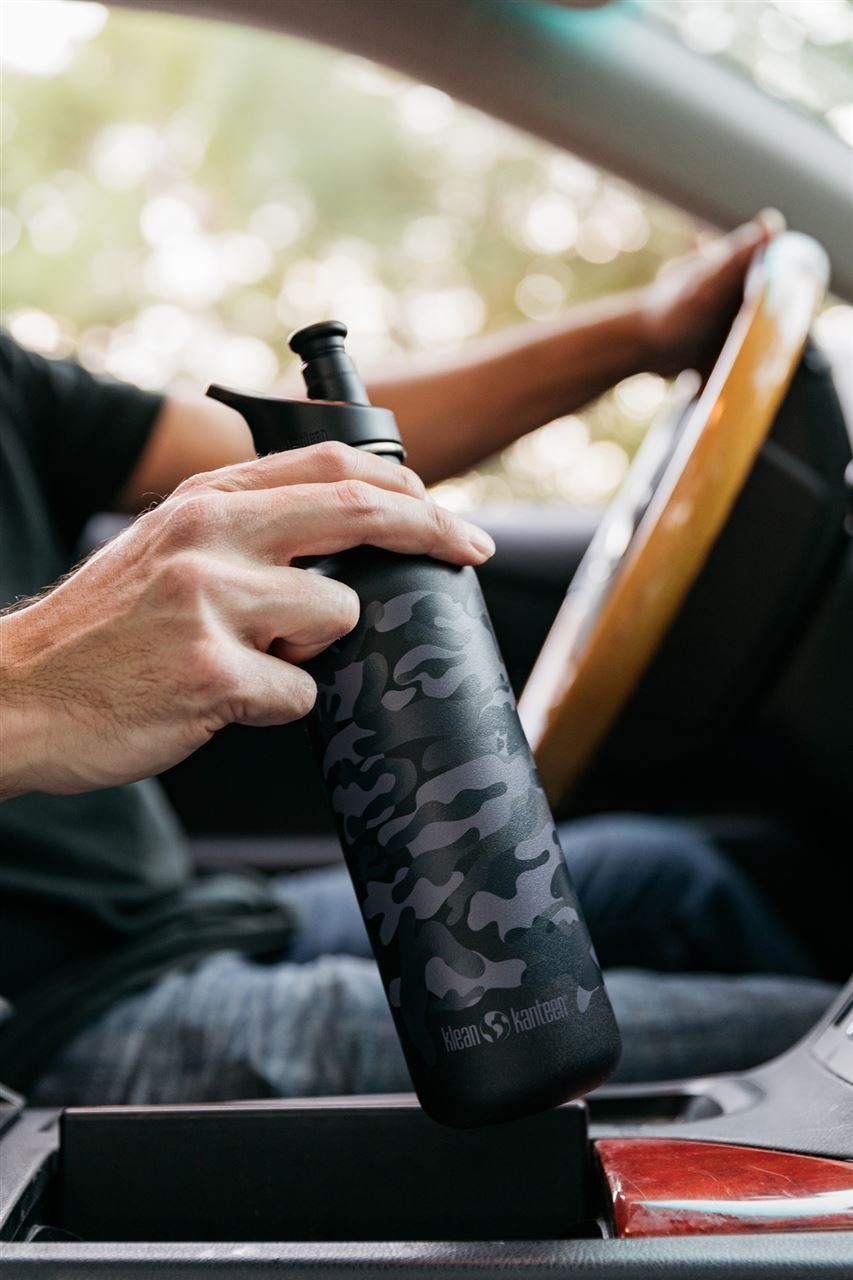 Borraccia Classic in acciaio inox 800 ml - Tappo Sport - Fantasia