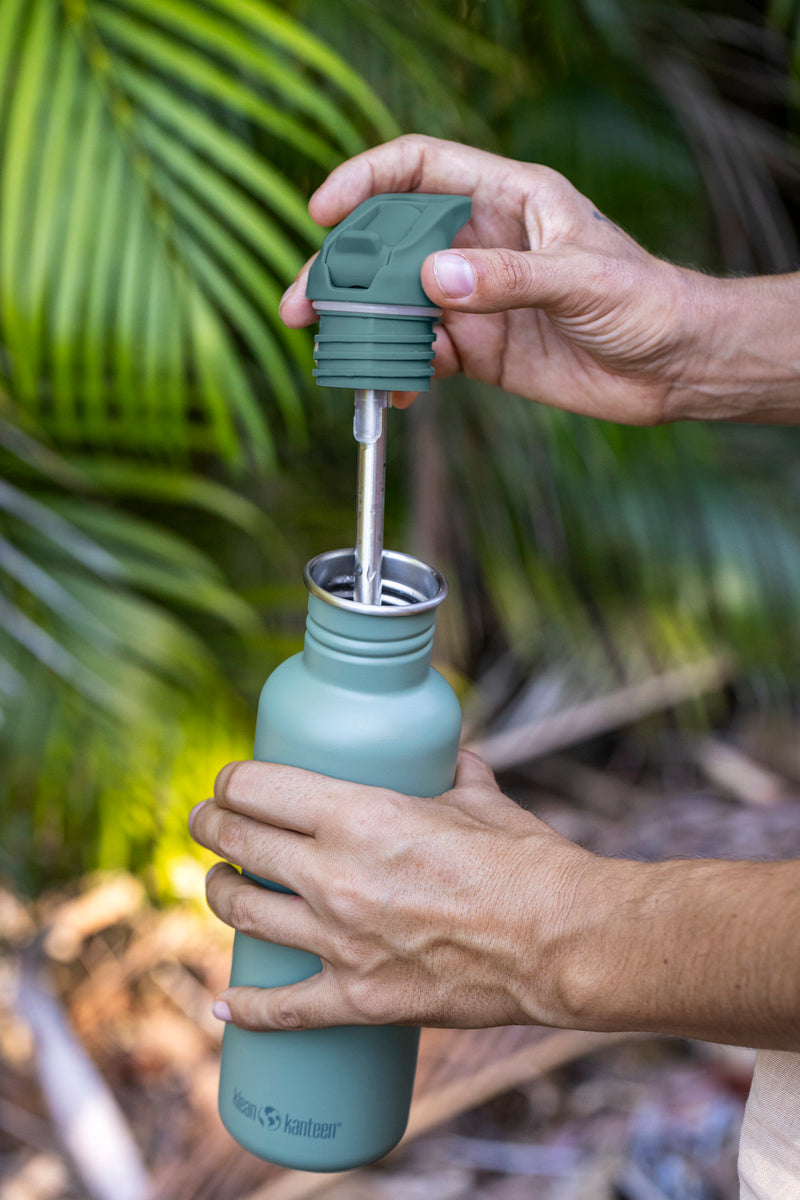 Borraccia Classic in acciaio inox 800 ml - NUOVO Tappo Flip Sport