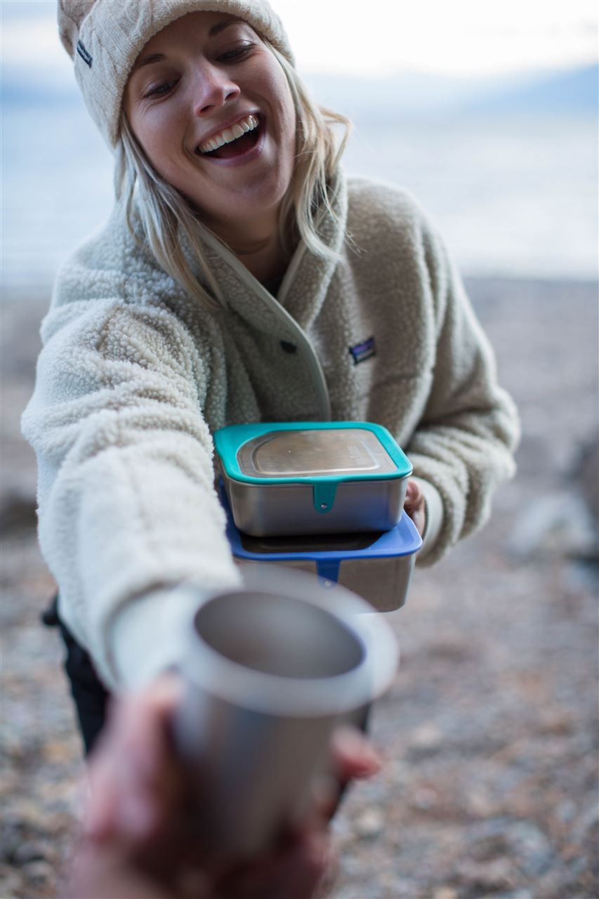 Contenitore cibo Lunch Box in Acciaio inox 592 ml