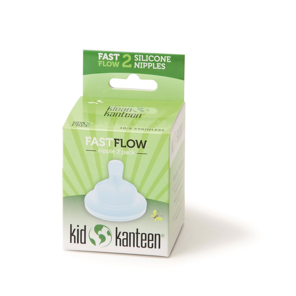 Tettarelle di ricambio +9 mesi Kid Kanteen - 2pz