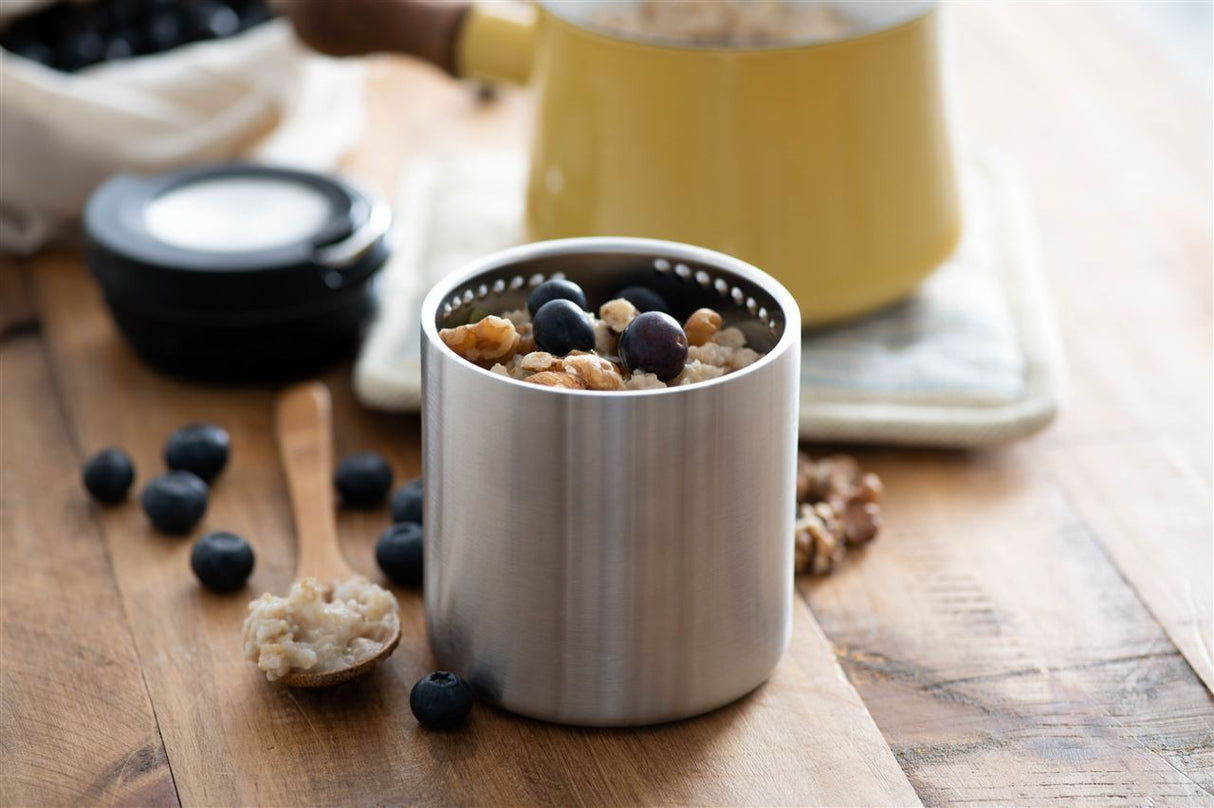 Contenitore termico TkCanister 237ml formato tascabile ideale per yogurt e frutta secca