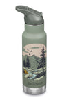 Borraccia termica per bambini in acciaio inox 355 ml - NUOVO Tappo Flip Sport