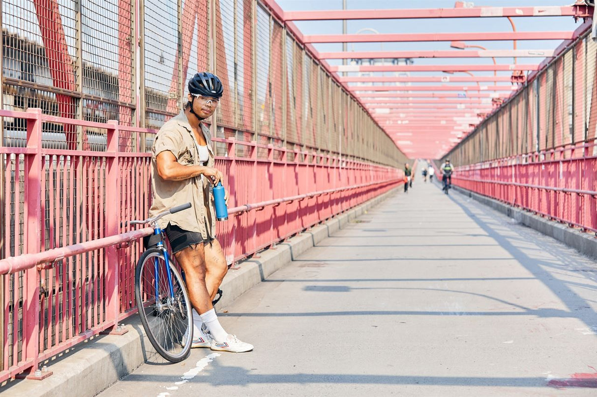 Borraccia Termica in acciaio con illustrazione Bicicletta