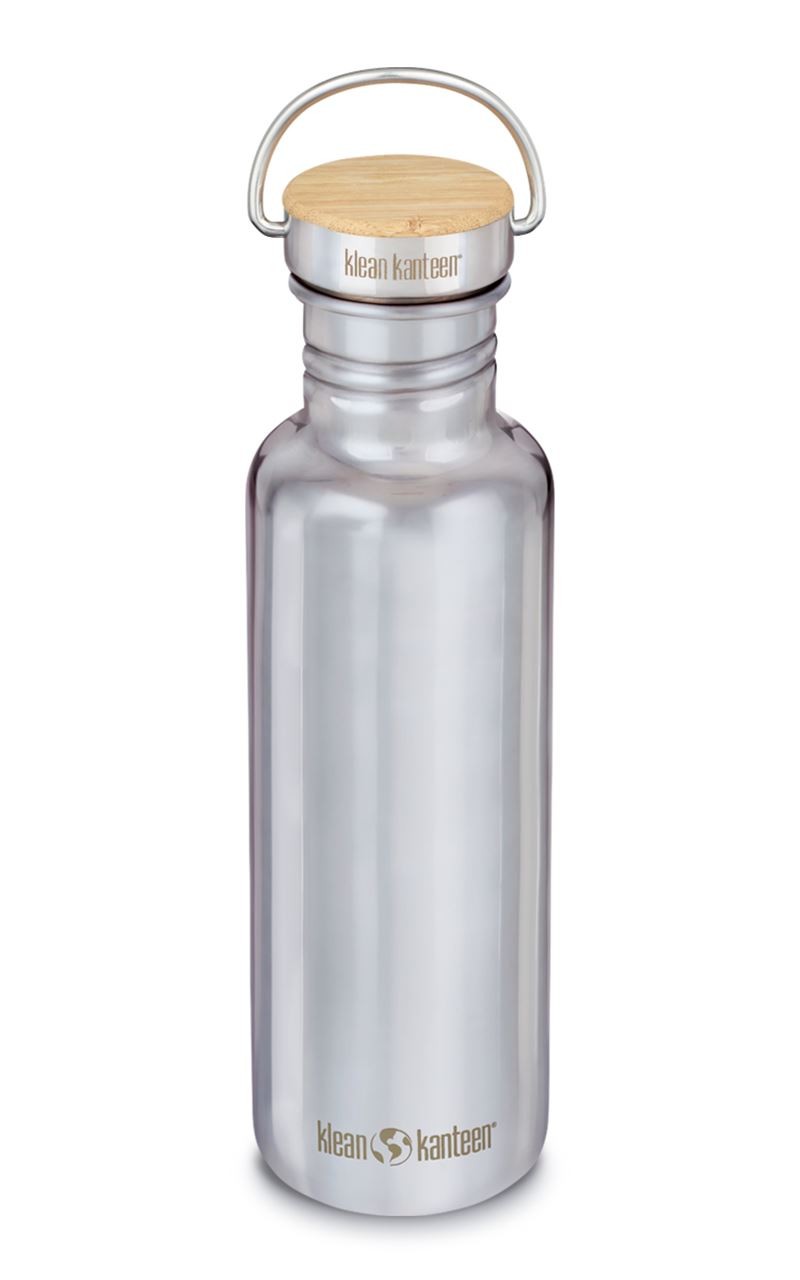 Borraccia Reflect in Acciaio inox 800 ml - Tappo Bamboo