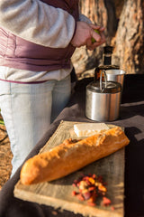 Dettaglio contenitore termico TkCanister 473ml in acciaio inox riciclato al 90%
