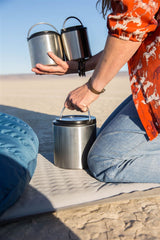 Contenitore cibo termico TkCanister 946ml in acciaio inox riciclato al 90% ecologico
